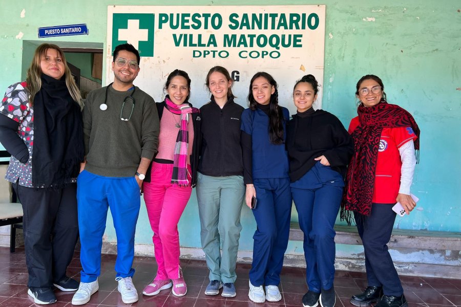 Hospital San José del Boquerón recibió a pasantes de medicina de Córdoba