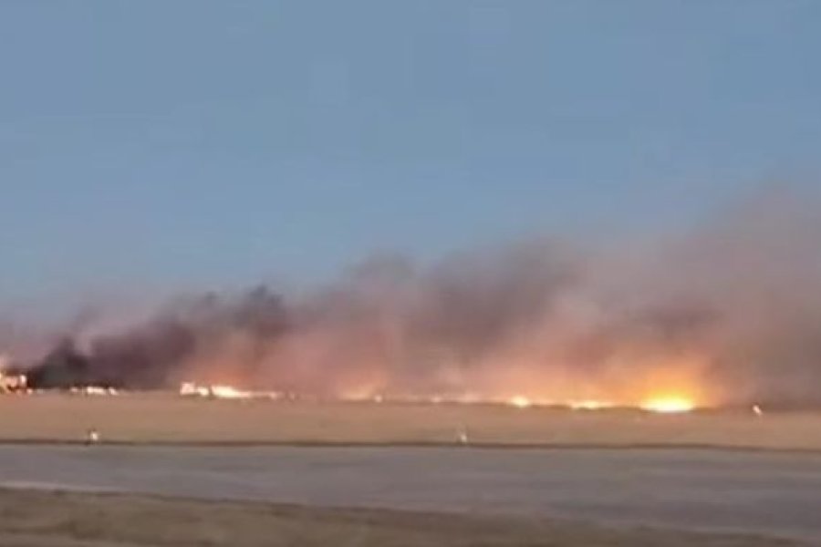 Se estrelló un avión de la Fuerza Aérea en San Luis