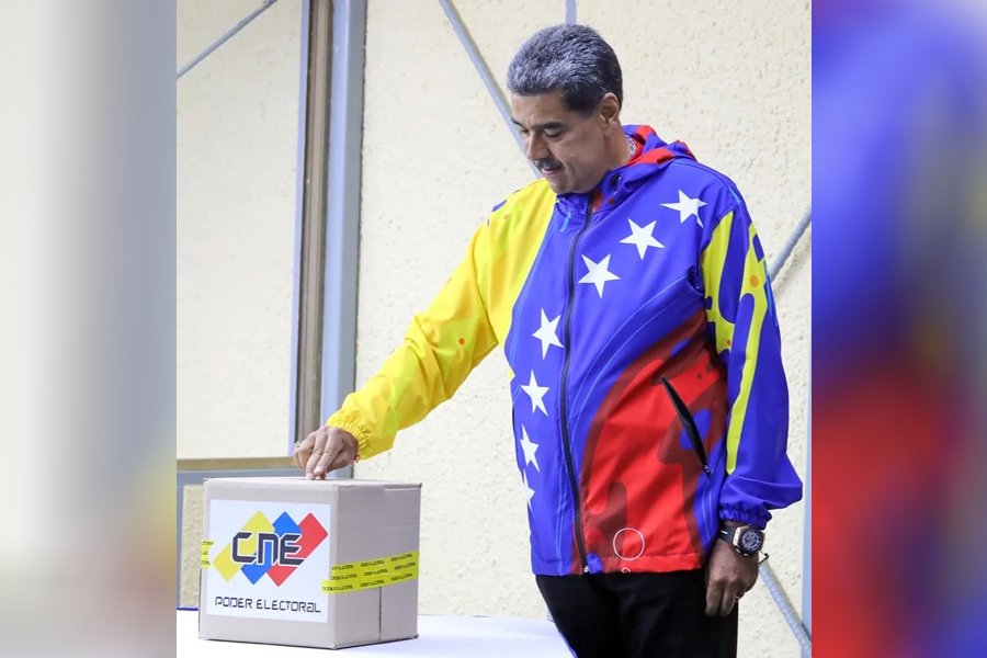 Elecciones en Venezuela: Maduro votó y aseguró que garantizará la paz