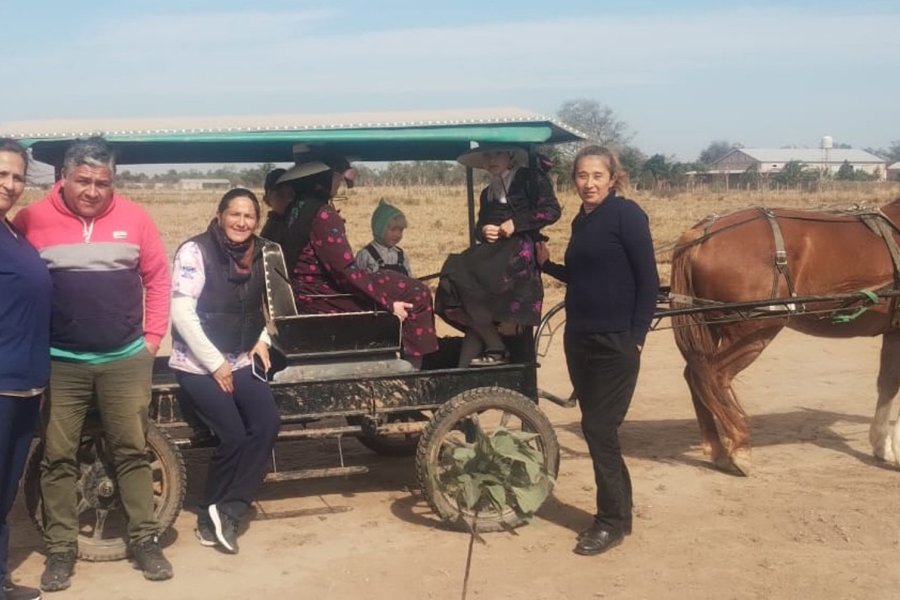 Colocaron vacunas en la Colonia de Menonitas de Monte Verde