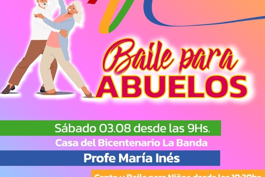 Comienzan las clases de baile y canto para adultos mayores y niños en la Casa del Bicentenario