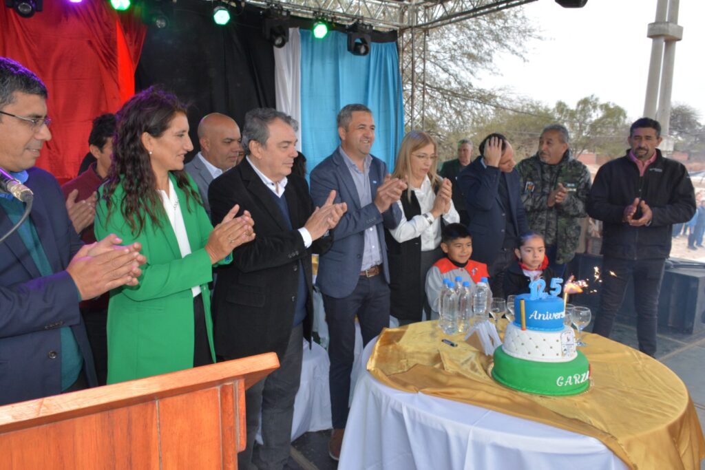 Garza celebró su 125° aniversario con entrega de viviendas sociales y la inauguración de obras