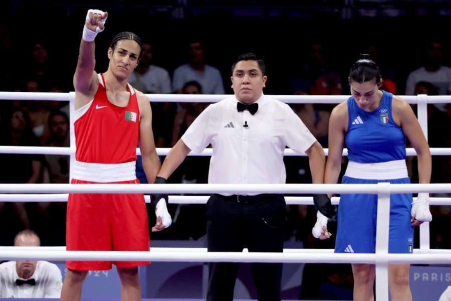 Juegos Olímpicos 2024: Italiana abandonó a los 46 segundos la pelea con una boxeadora que falló pruebas de género