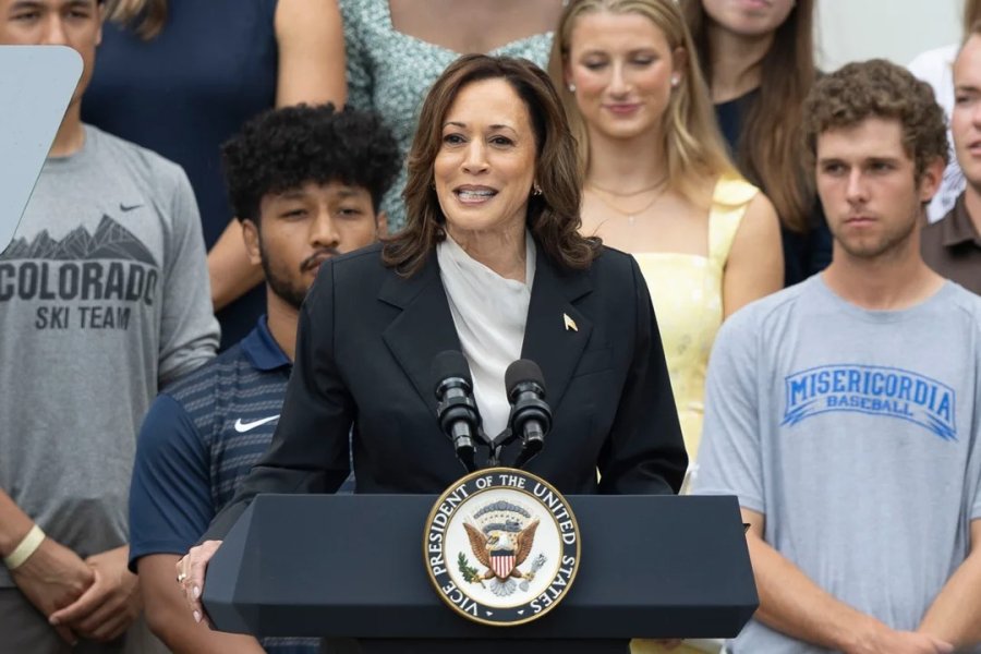 El partido Demócrata confirmó a Kamala Harris como candidata presidencial