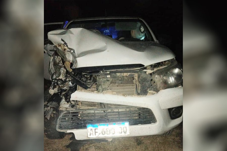 El comisionado de Garza sufrió un fuerte accidente en la Ruta 92