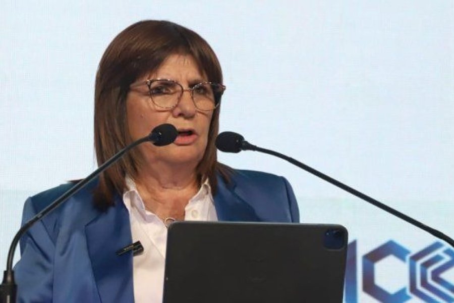 Patricia Bullrich defendió ante empresarios su protocolo antipiquetes: «Estamos ante un cambio de paradigma»