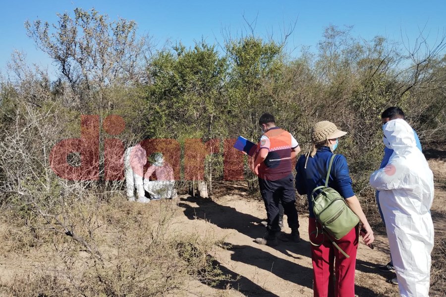 Hallaron un cuerpo desmembrado en una zona montuosa de la zona oeste