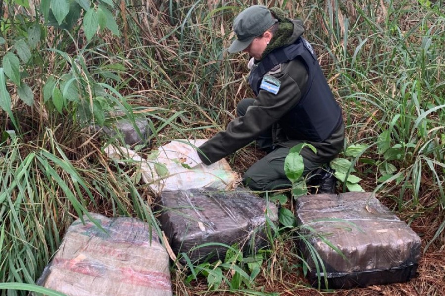 Secuestran 121 kilos de marihuana en dos patrullajes