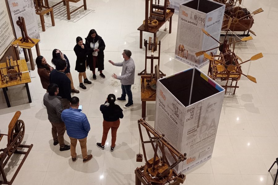 Invitan a visitar la muestra “Leonardo da Vinci: futuros presentes” en el CCB