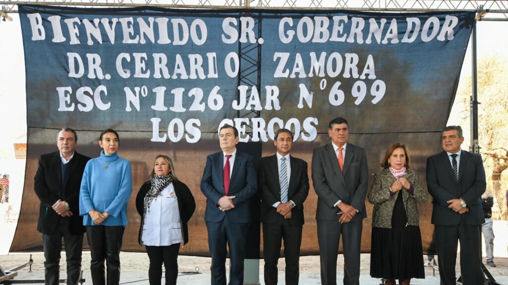 Obras viales, hídricas y de infraestructura educativa en el departamento Pellegrini