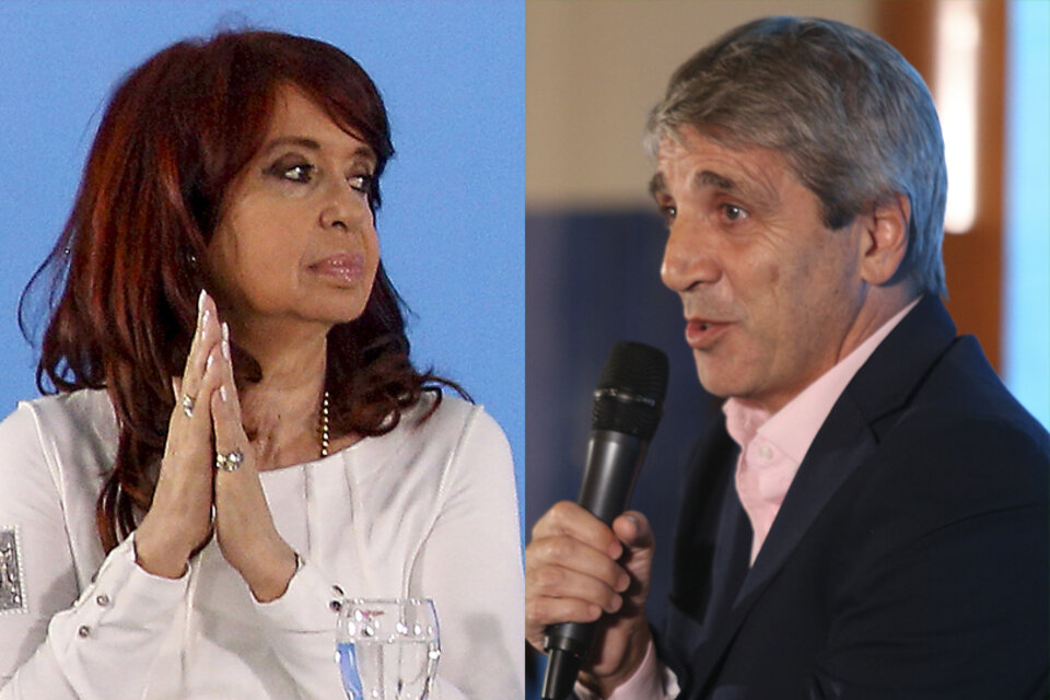 Cristina Kirchner y Luis «Toto» Caputo protagonizaron un durísimo cruce en las redes