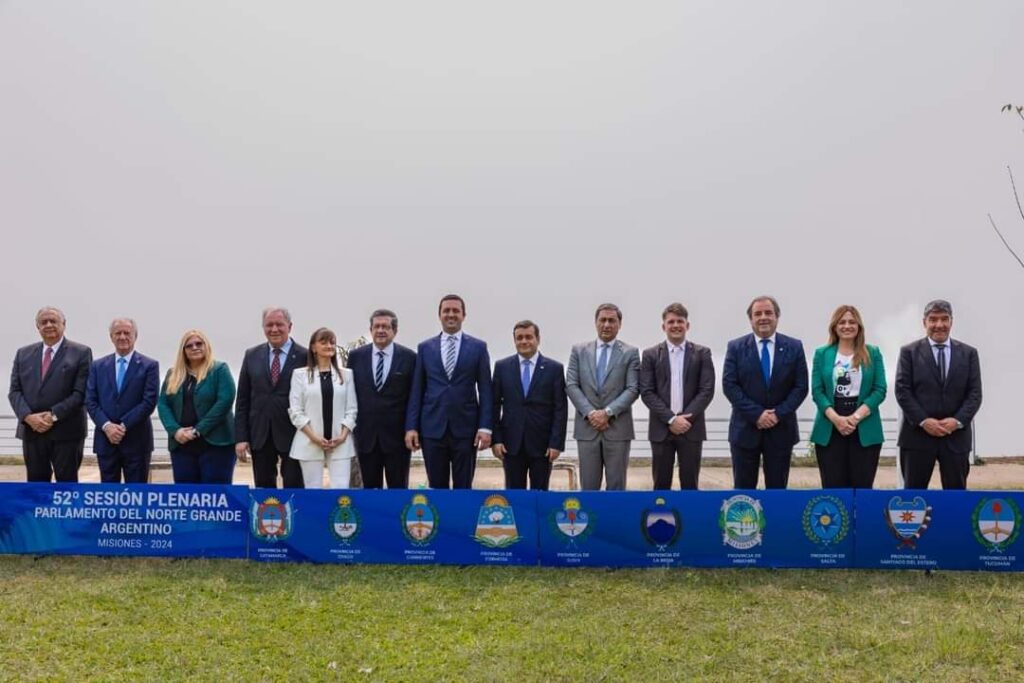 Misiones fue sede de la reunión de la Junta Ejecutiva del Parlamento del Norte Grande Argentino