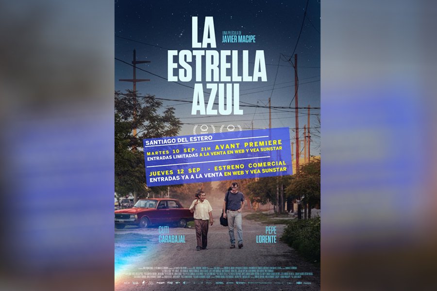 Ya están en venta las entradas para el estreno de «La Estrella Azul»