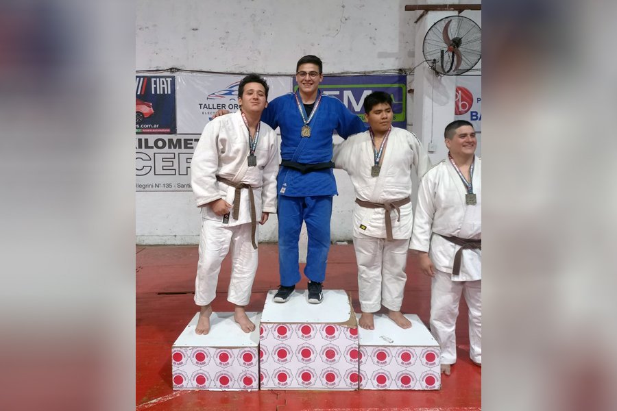 Josué Arredondo se clasificó subcampeón en la «Copa Santiago» de judo