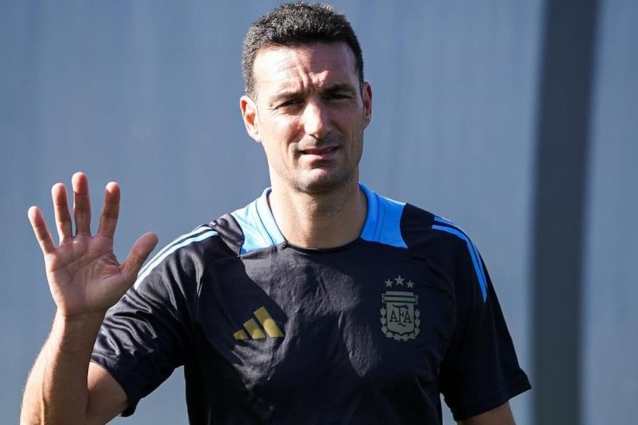 Lionel Scaloni definió el equipo que saldrá a la cancha ante Chile