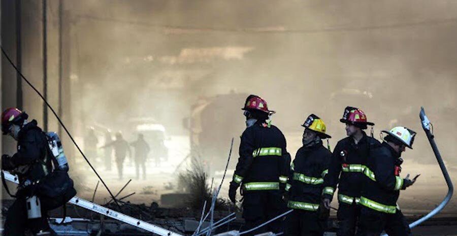 Hicieron boquete en el techo de un galpón, robaron y le prendieron fuego