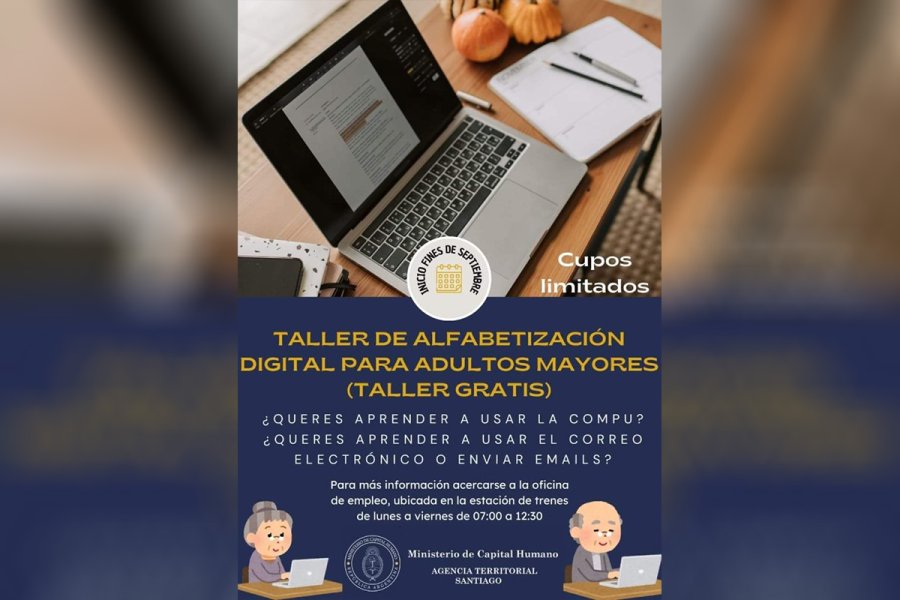 Lanzamiento del curso Alfabetización Digital para adultos mayores