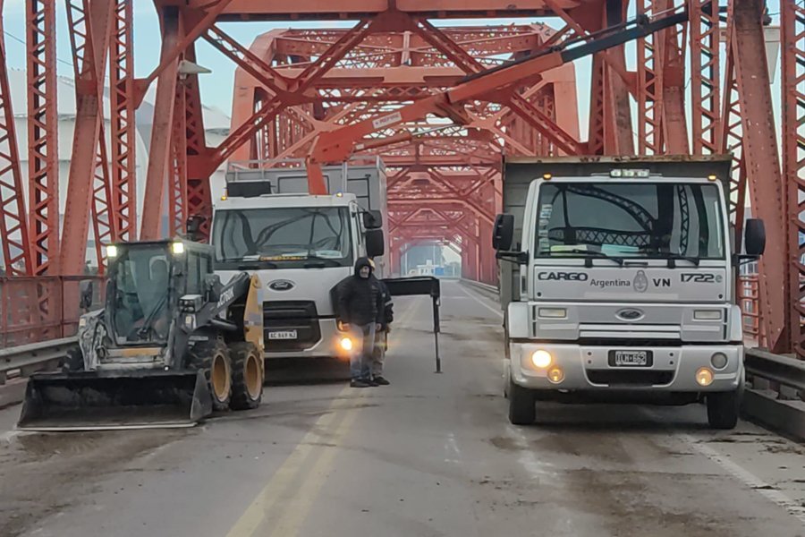 Vialidad Nacional realizará tareas de mantenimiento en el Puente Carretero