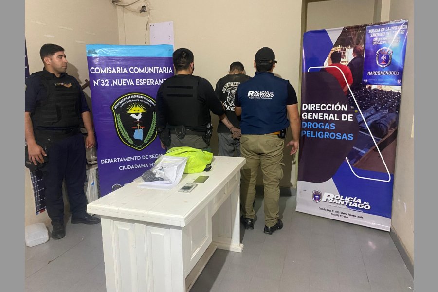 Nueva Esperanza: Lo sorprenden con 284 gramos de cocaína y lo detienen