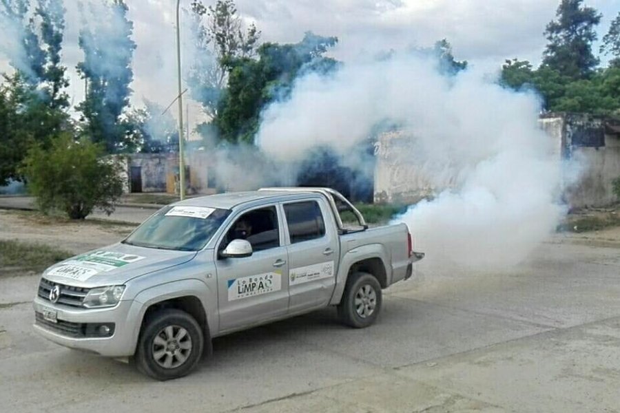 El municipio bandeño intensifica los trabajos de prevención con fumigaciones semanales