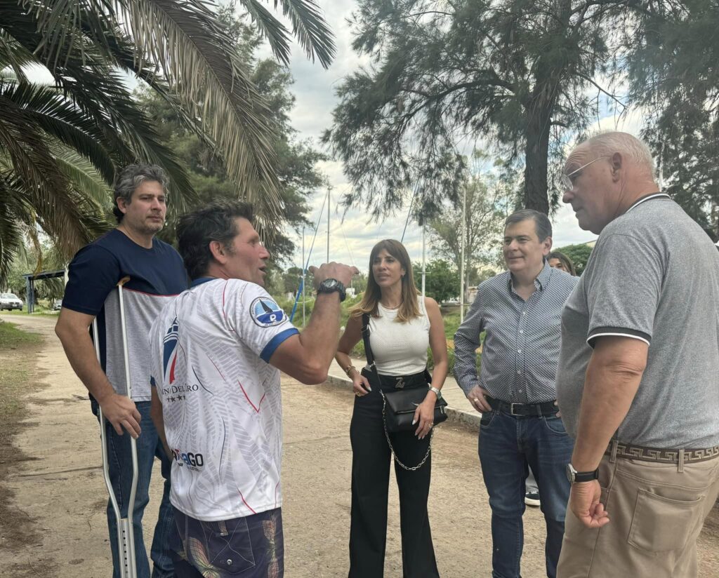 El gobernador Zamora y la senadora Claudia Ledesma presenciaron el Campeonato Nacional de Yachting