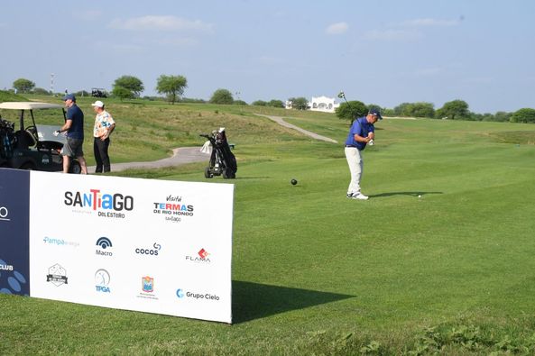 Con gran éxito se disputó la tercera jornada del “Andrés Romero Invitational” en el Termas de Río Hondo Golfo Club