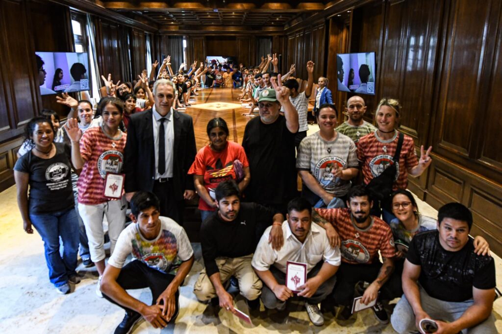 Estudiantes de Quimilí visitaron Casa de Gobierno