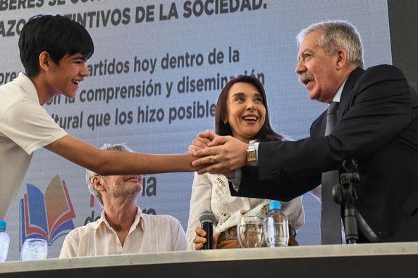 El jefe de Gabinete encabezó la presentación de la editorial de la Subsecretaría de Cultura de la Provincia