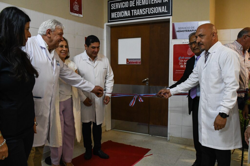 La ministra Nassif inauguró el Servicio de Hemoterapia y Medicina Transfusional en el Hospital Zonal de Loreto