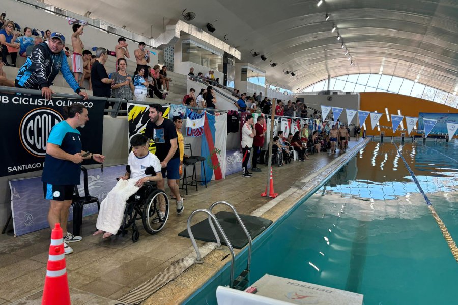 La natación paralímpica vivió una doble jornada inolvidable