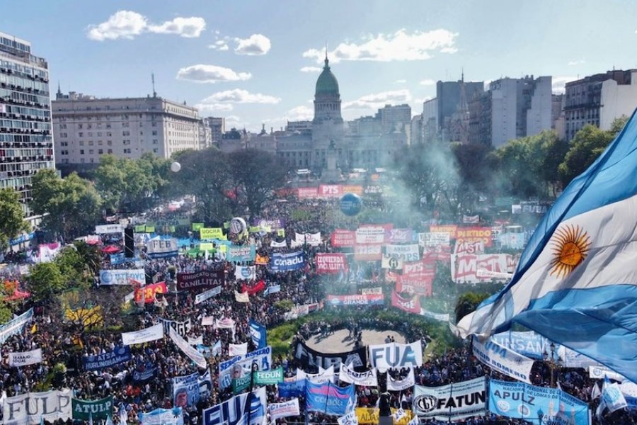 Marcha federal universitaria: Los 10 puntos claves del documento leído durante el acto