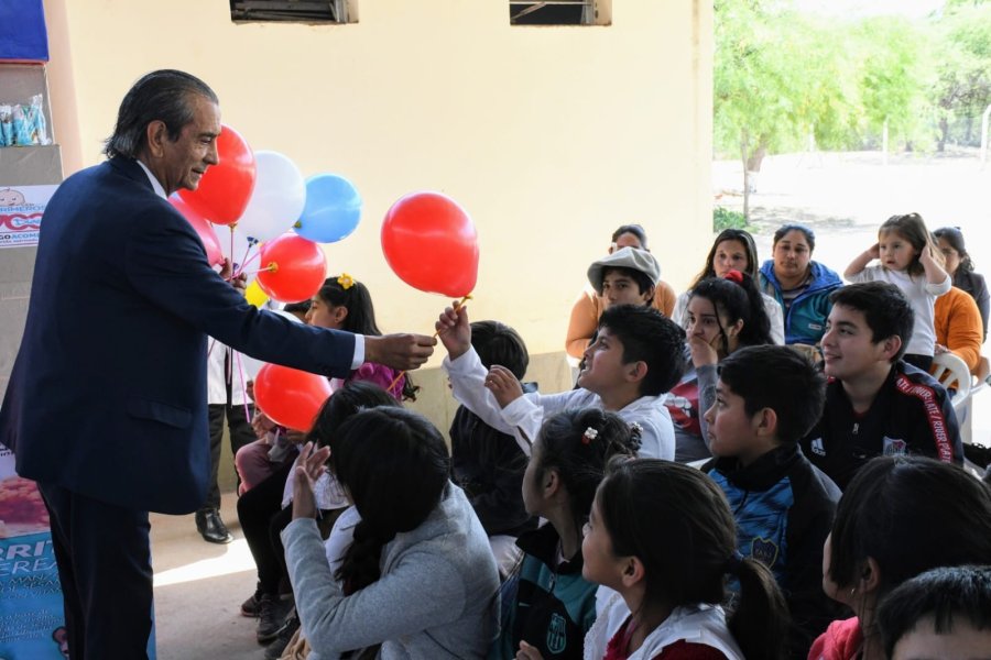 Presentaron el programa “Mis Primeros 1700 Días” en la Escuela N° 1.087 de La Blanca