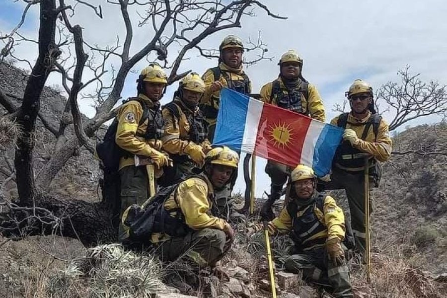 Regresaron los brigadistas santiagueños tras haber colaborado en los incendios de la provincia de Córdoba