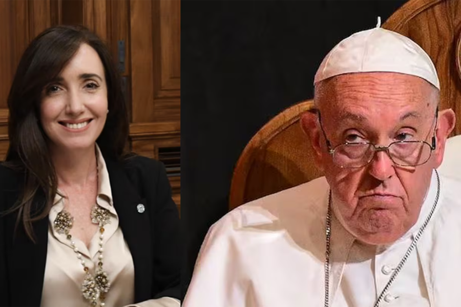 Victoria Villarruel viaja al Vaticano para reunirse con el papa Francisco