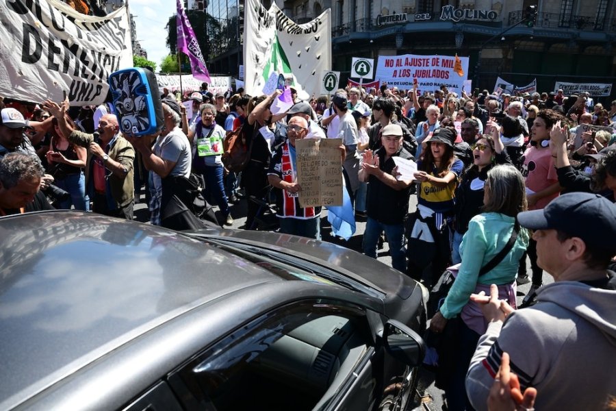 Tensión afuera del Congreso tras la votación que confirmó el veto a la Ley de Financiamiento universitario