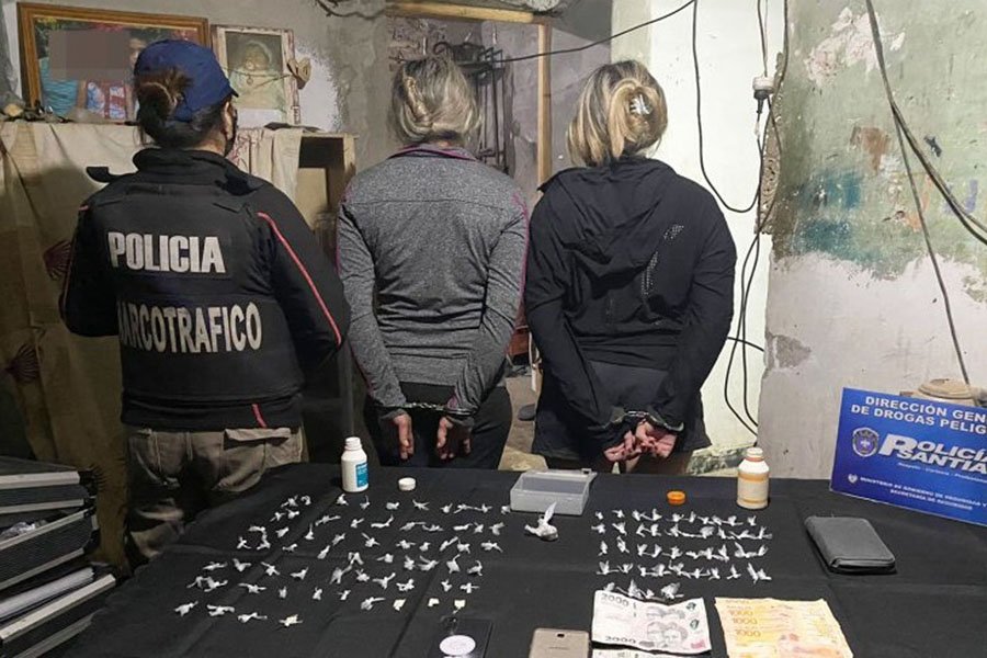 En 9 meses de 2024, detuvieron a 80 «dealers», de los cuales 35 son mujeres