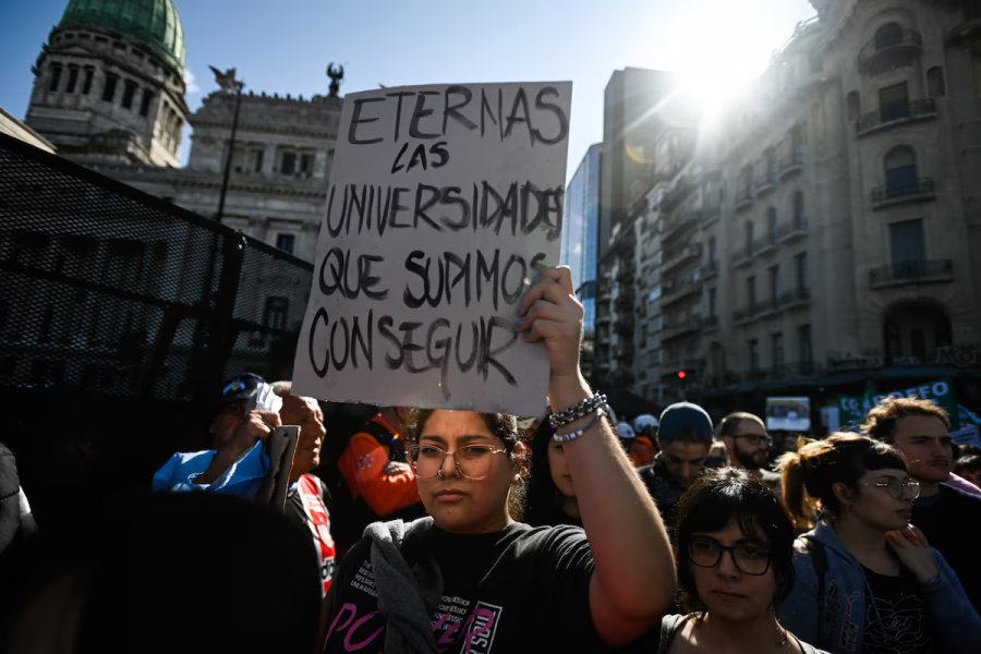 Universidades: Aseguran que el 60% de los argentinos está en contra del veto de Milei