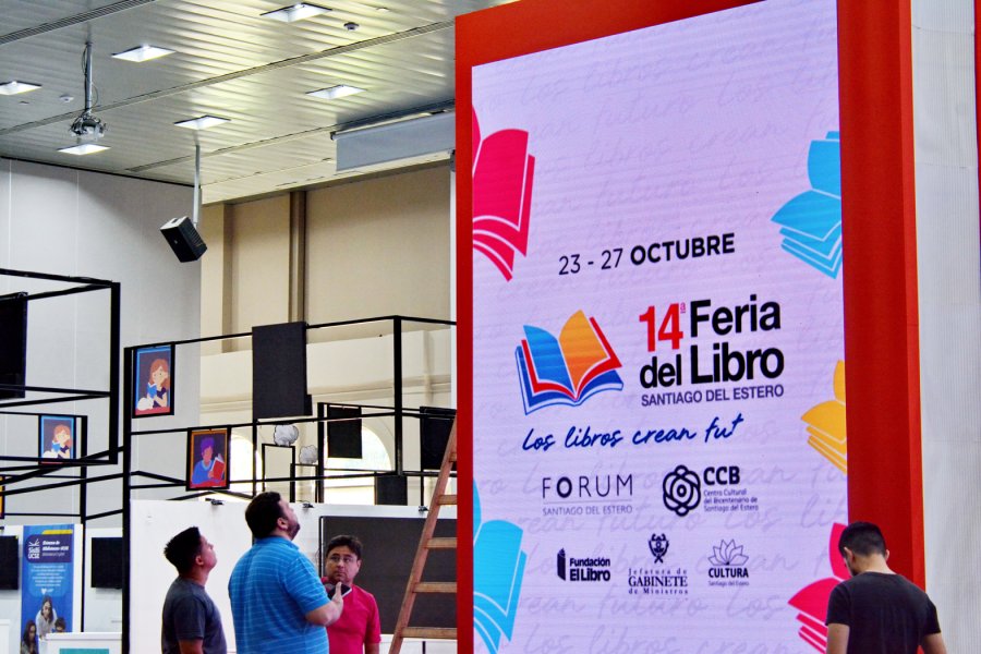 La 14ª Feria del Libro de Santiago del Estero se podrá visitar desde hoy y hasta el domigno