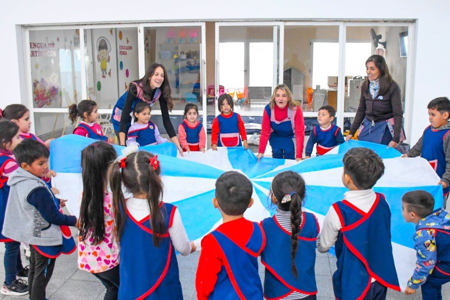 Jardines de infantes municipales, presentes en la Feria del Libro