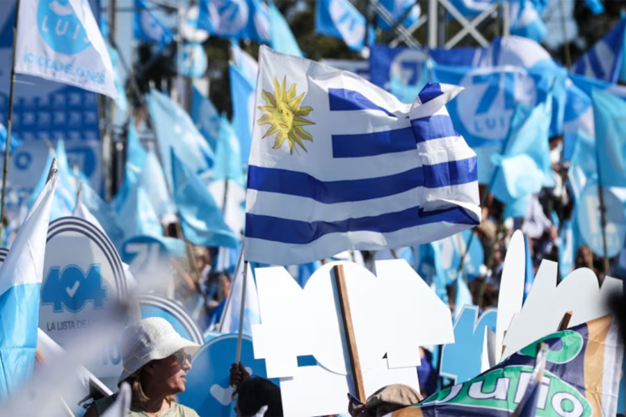 El domingo, Uruguay elige presidente y el candidato de izquierda es el favorito