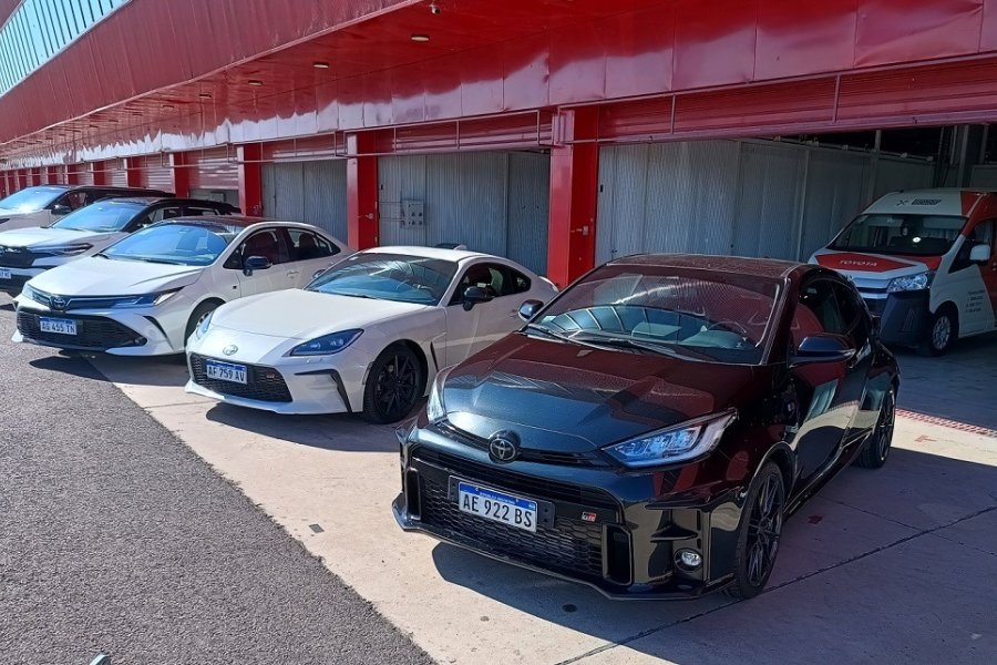 El GR Day de Toyota se desarrolló en el Autódromo de Las Termas