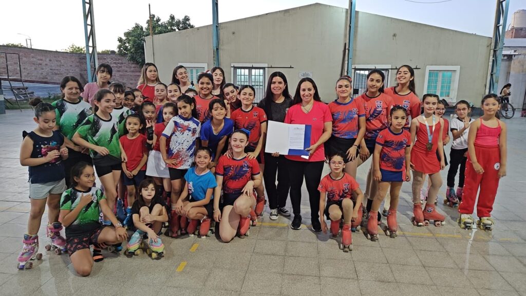 La Escuela de Patin Quimsa a cargo de la Prof. Florencia Cella fue distinguida con una declaración de interés municipal