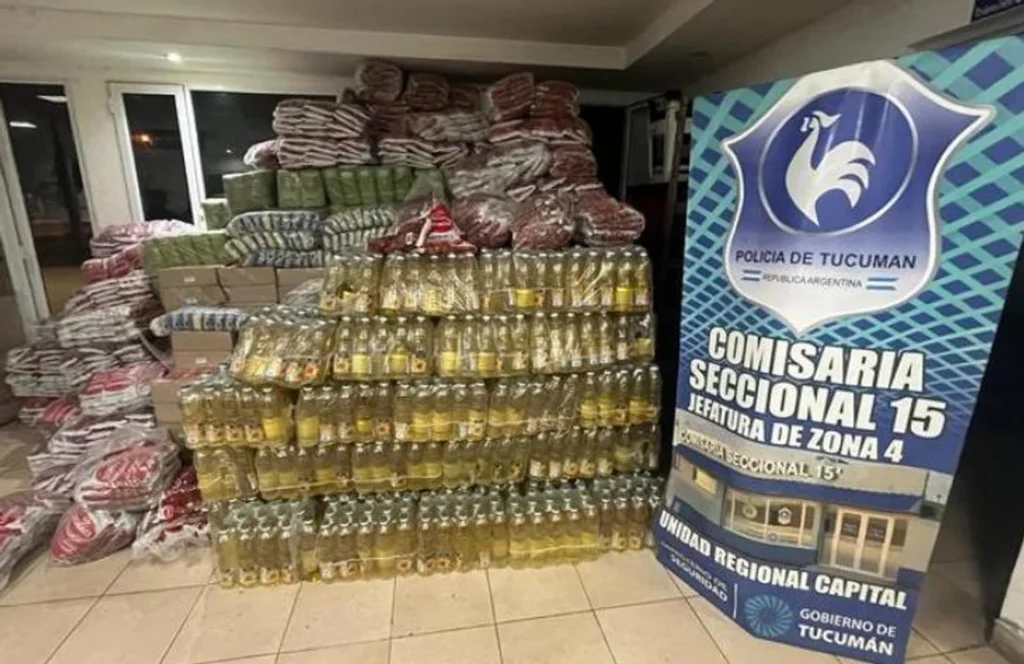 Encontraron alimentos secuestrados del Ministerio de Desarrollo Social de Tucumán