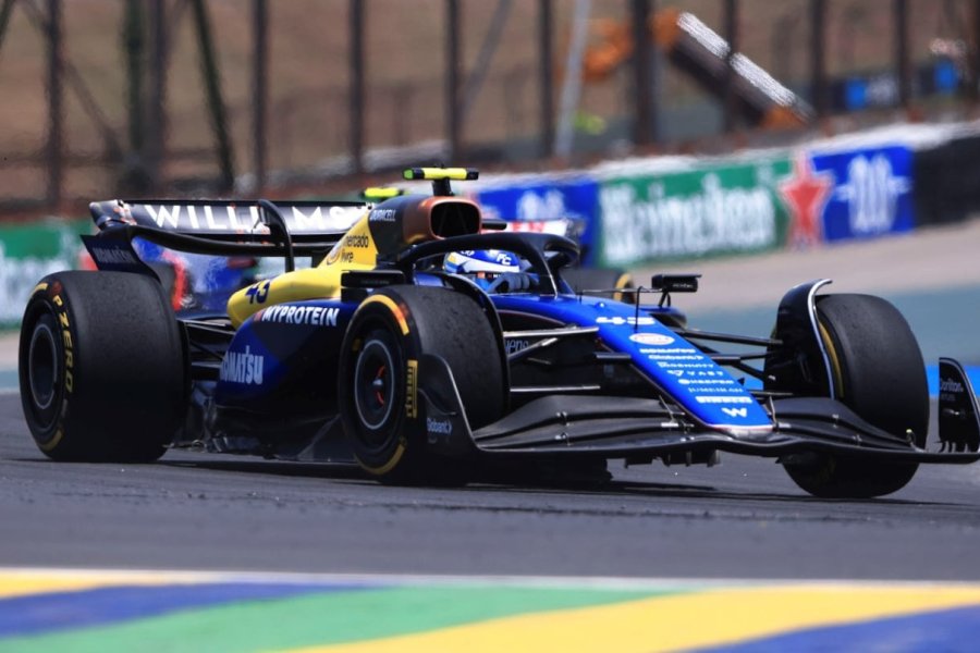 Franco Colapinto largará en el puesto 14° en la carrera Sprint del GP de Brasil