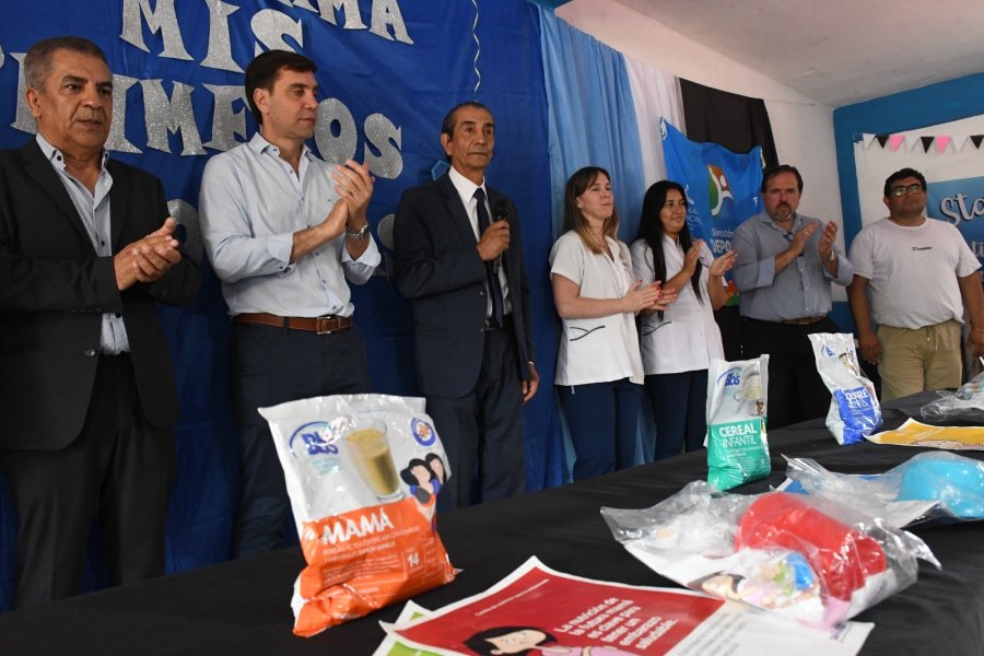 Presentaron el Programa «Mis Primeros 1.700 Días» en el club Belgrano de Las Termas de Río Hondo