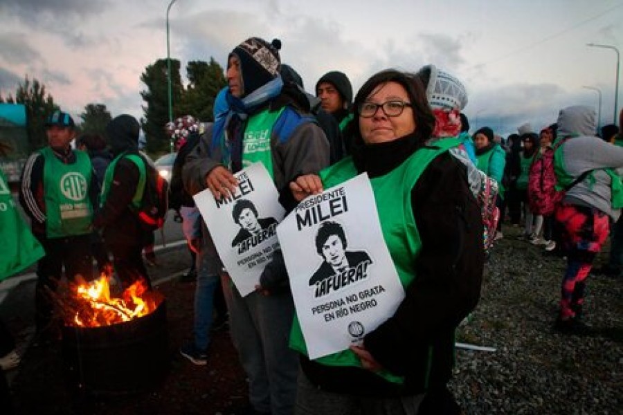 Estatales y judiciales empezaron una jornada de protestas