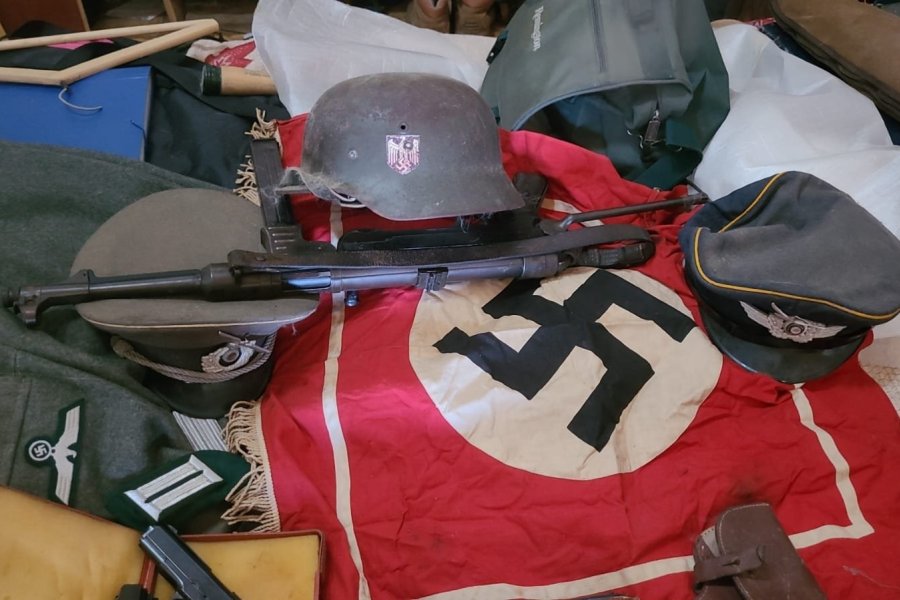 Desde Argentina se traficaba simbología nazi y armas al exterior: Un detenido en Quilmes