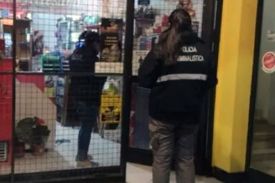 Robaron $ 400.000 en mercadería y se comieron una torta dentro del kiosco damnificado