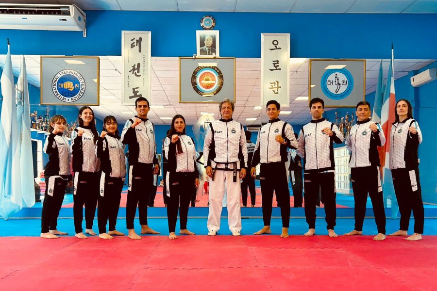 Seleccionado santiagueño de taekwondo viaja a Buenos Aires y luego a Puerto Rico