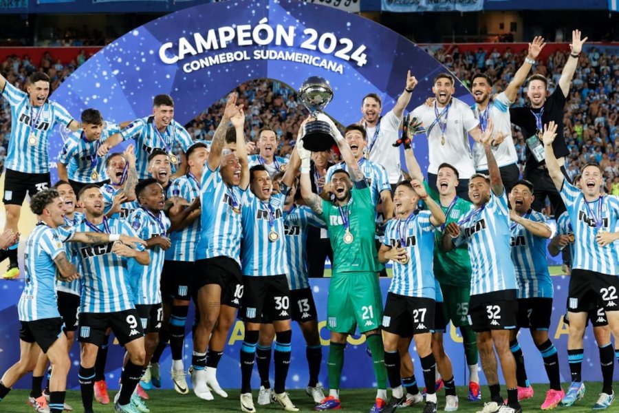 Racing le ganó a Cruzeiro y se consagró Campeón de la Copa Sudamericana